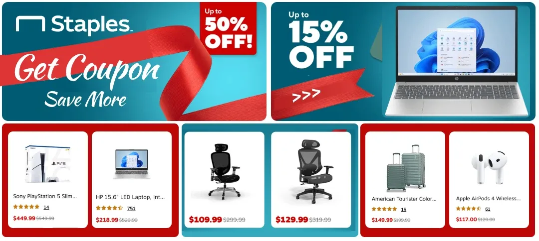 Staples